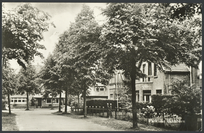 17112 Gezicht in de Parklaan te Bilthoven (gemeente De Bilt).